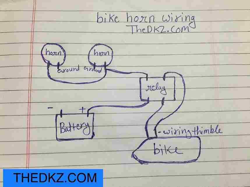 bike horn kaise lagaye