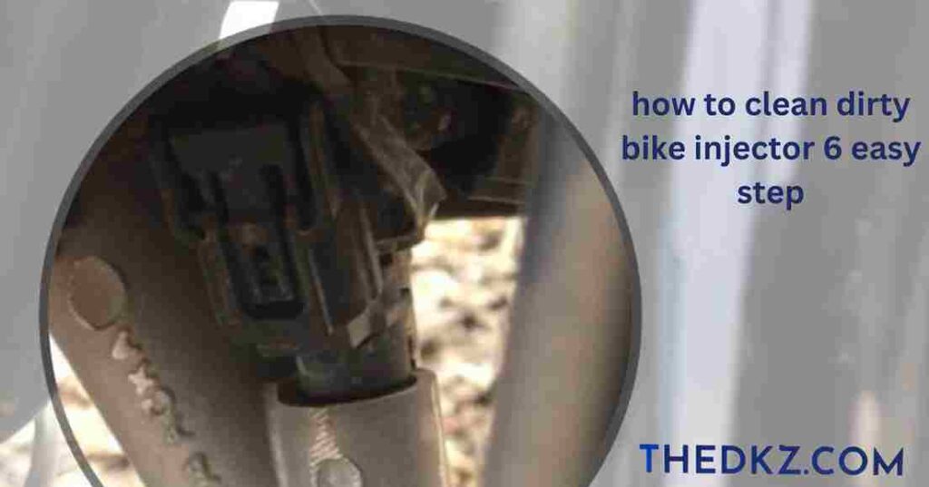 how to clean dirty bike injector