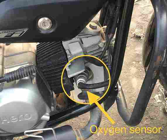 Oxygen sensor in bs6 bike 