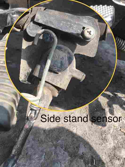 Side stand sensor in bs6 bike