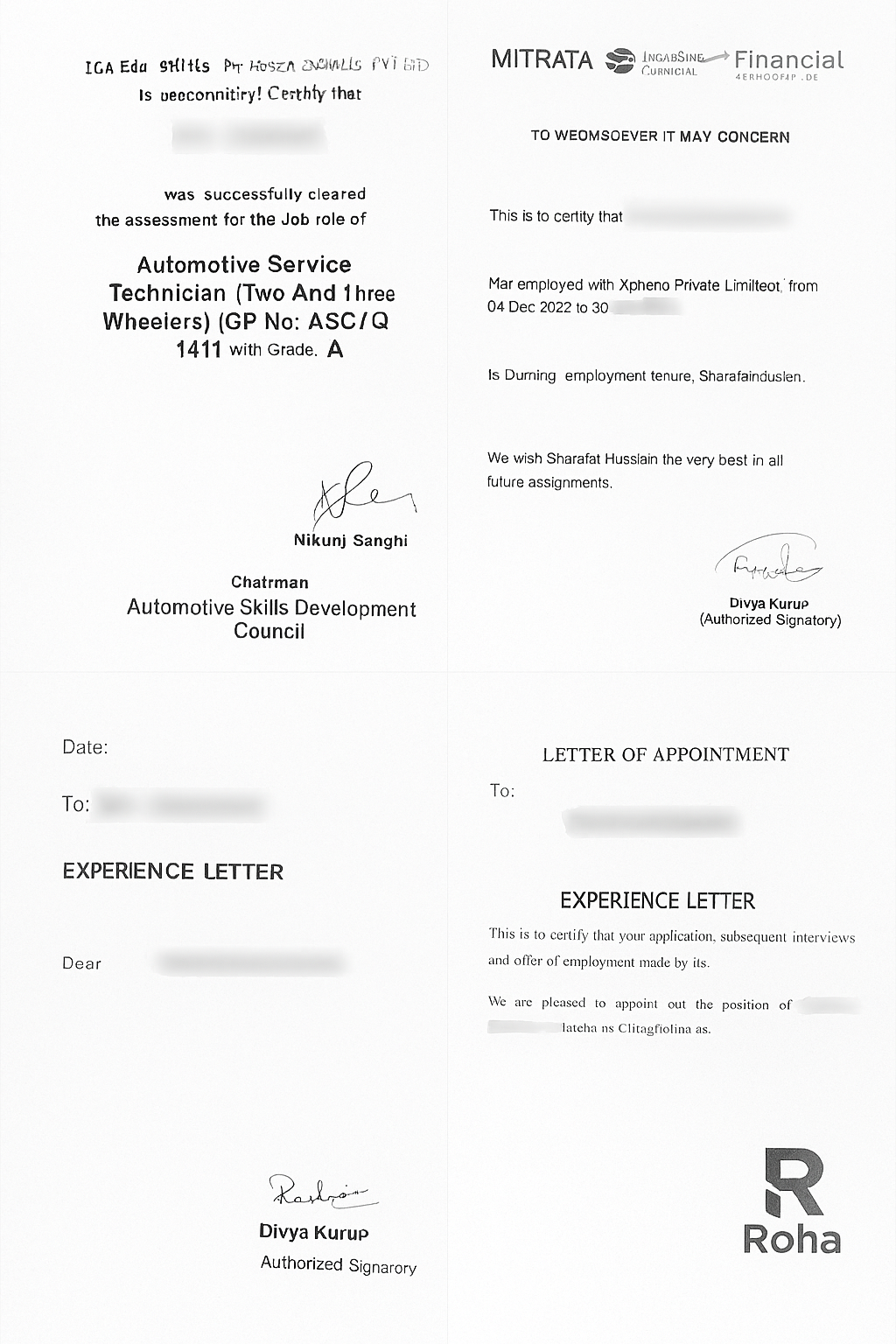 CETIFICATE 